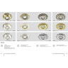 Спот NOVOTECH GRAIN встраиваемый 370303 NV-370303